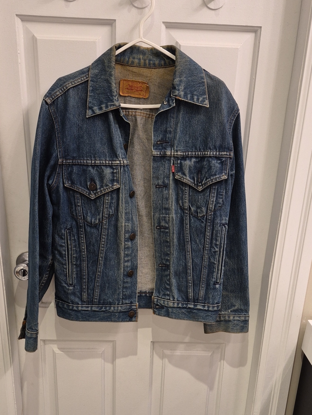 Vintage Levi's Faded Blue Classic Denim Trucker Jacket